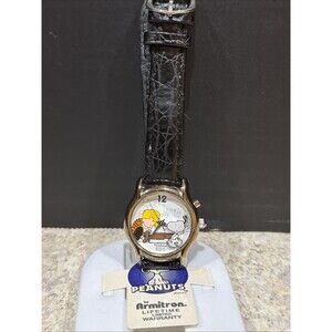 VINTAGE SNOOPY ARMITRON MILLENNIUM WATCH- New Batteries- sound not working